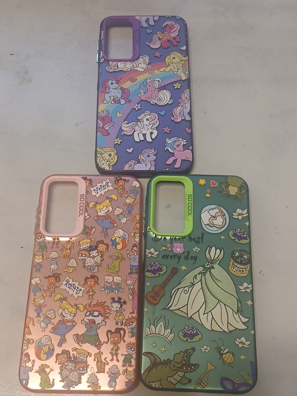 My Little Pony, Rugrats, Princess & The Frog Case Bundle - Samsung 15A 5g